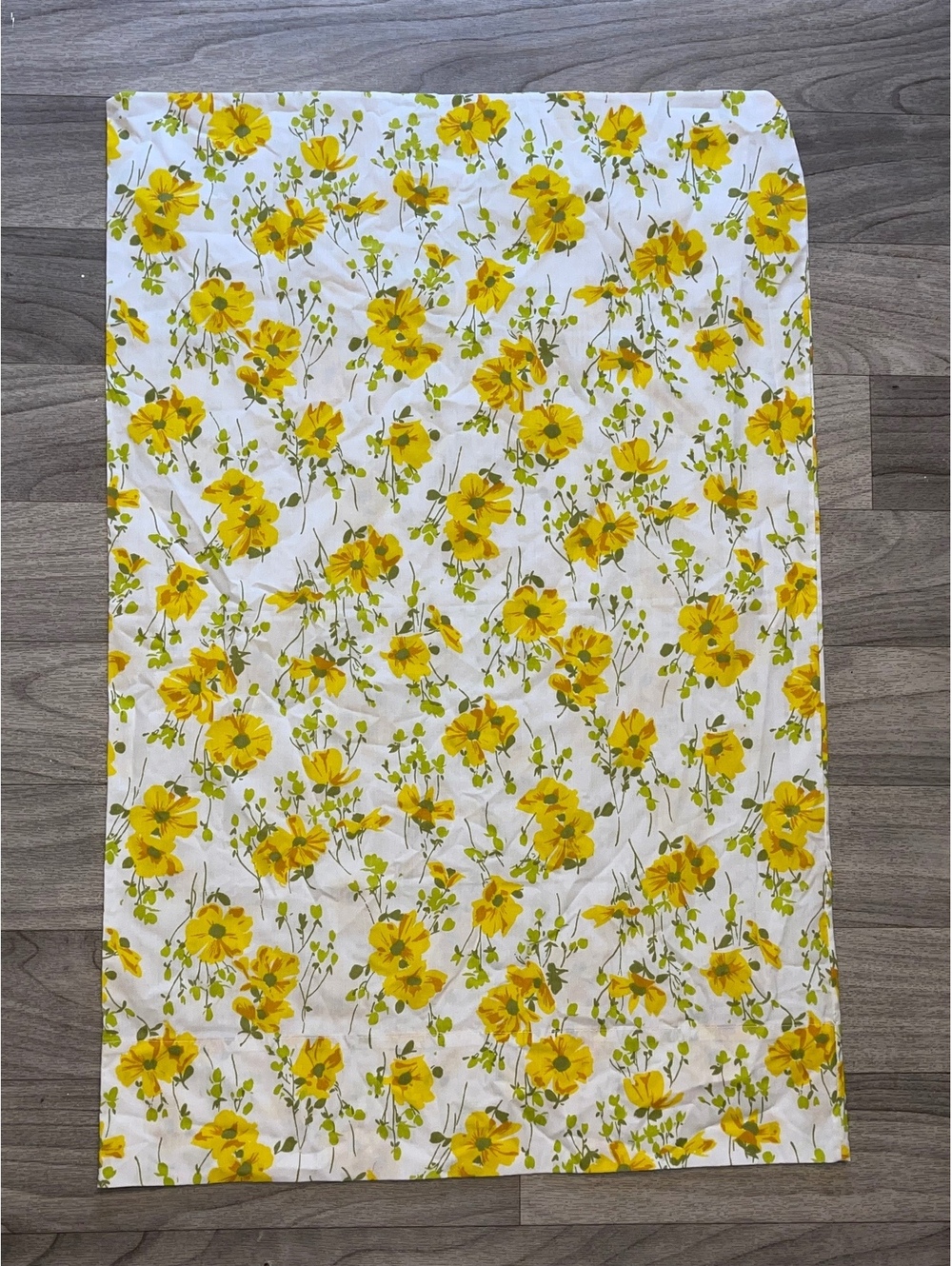 Vintage pillowcase